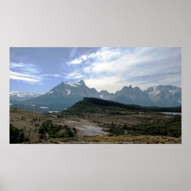 Parque Torres del Paine, Chile Poster (Framsidan)