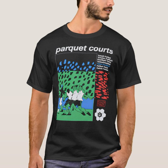 Parquet Courts Merch Classic T-Shirt (Framsida)
