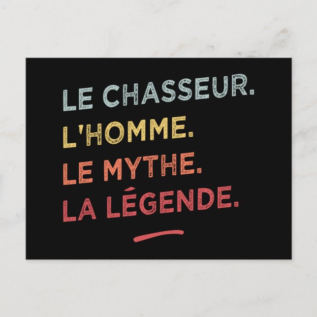 Parrain édition limitée vykort (Framsida)