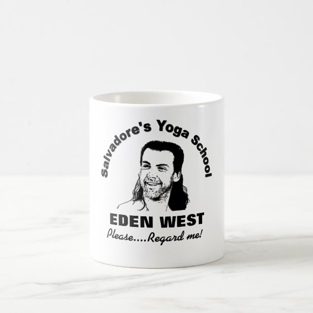 ParreträttSalvadores Yoga skolar kaffemuggen Kaffemugg (Center)