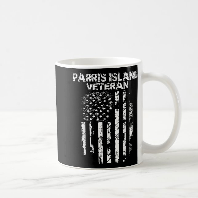 Parris Island Veteran Kaffemugg (Höger)