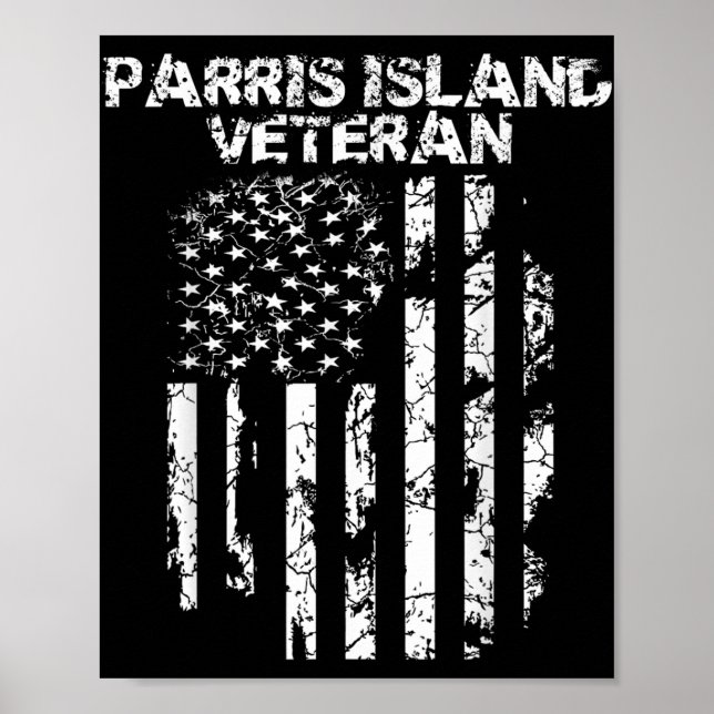 Parris Island Veteran Poster (Framsidan)