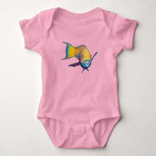 Parrofish - Abstrakt design - Klipp ut från foto   T Shirt