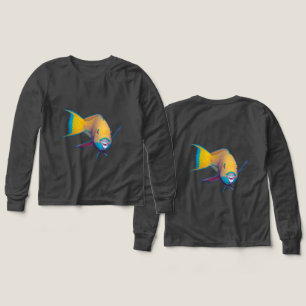 Parrofish - Abstrakt design - Klipp ut från foto T Shirt
