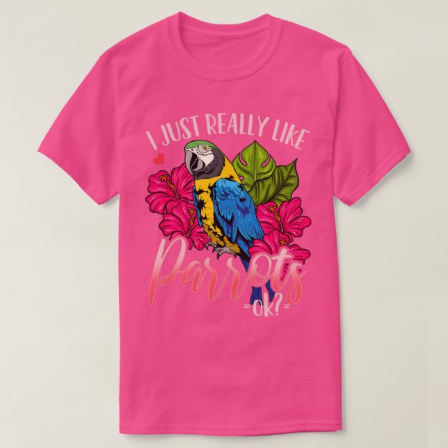 Parrot 50 t shirt (Design framsida)