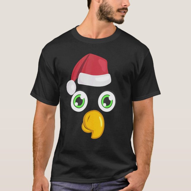 Parrot Ansikte Graphic jul Parrot Ansikte Costume T Shirt (Framsida)
