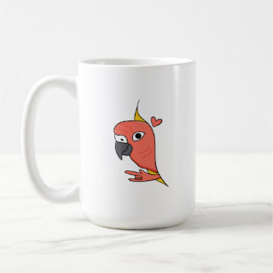 Parrot ASL I Kärlek Du - Dövet Kulturdesign Kaffemugg