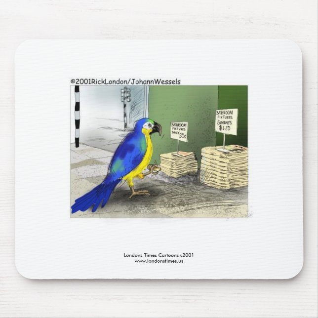 Parrot Badrumsinredning Musmattor (Framsidan)