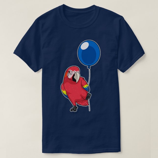Parrot Balloon T Shirt (Design framsida)