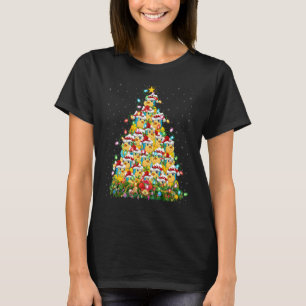 Parrot Bird Julafton Ljus Santa Parrot jul Tr T Shirt