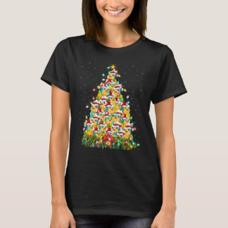 Parrot Bird Julafton Ljus Santa Parrot jul Tr T Shirt