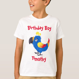 Parrot Birthday Boy T Shirt