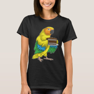 Parrot Birthday Cake T Shirt