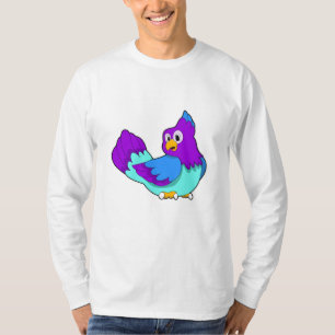 Parrot blå t shirt