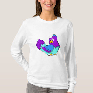 Parrot blå t shirt