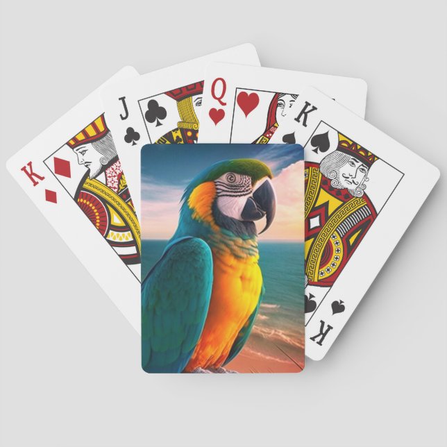 Parrot Casinokort (Baksidan)