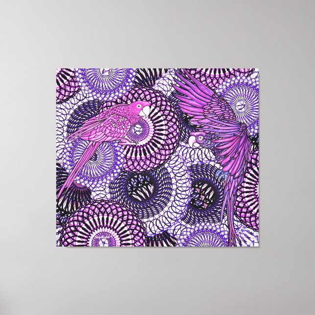 Parrot Clarity Canvastryck (Framsida)