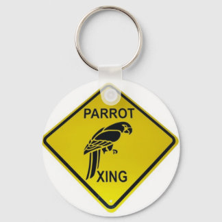 Parrot Crossing Keychain Nyckelring