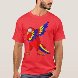 Parrot Dabbing Parakeet Tiel Quarrion Cockatoo Cag T Shirt