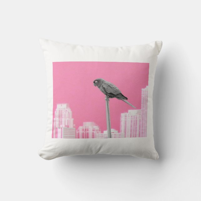 ~Parrot~ DEKORATIV KUDDE, CUSTOMIZE IT Kudde (Framsida)