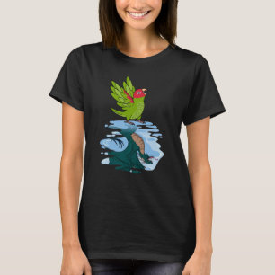 Parrot & Dragon Reflection I Cherry med titeln Con T Shirt