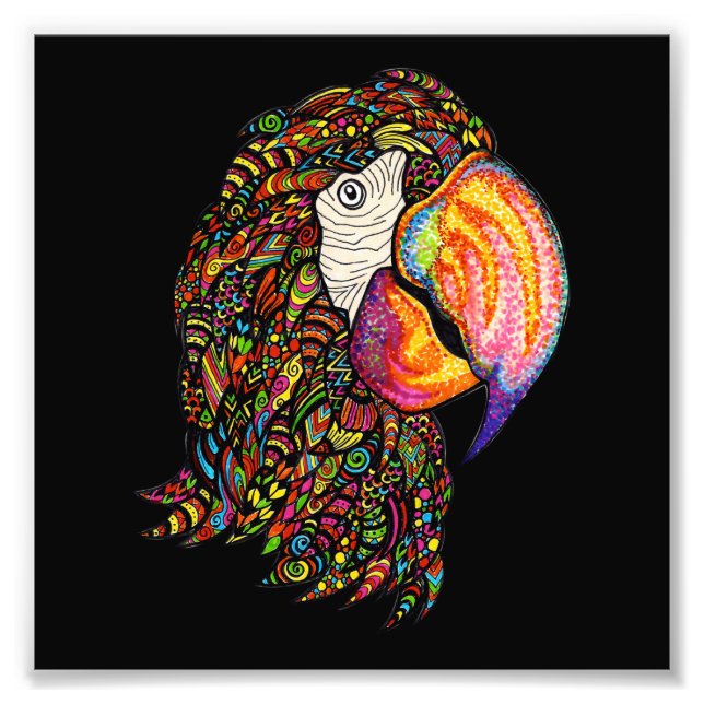 Parrot Fototryck (Framsidan)