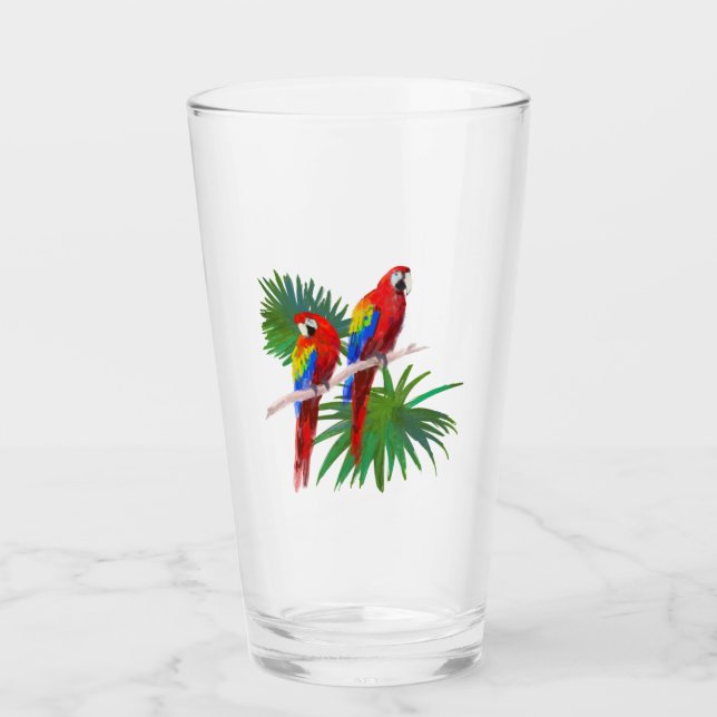 Parrot Glass Glaskopp (Framsida)