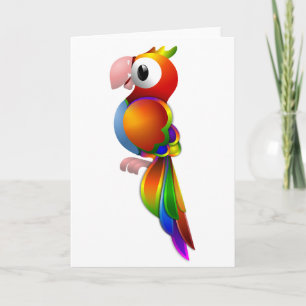 Parrot Greeting Cards Kort