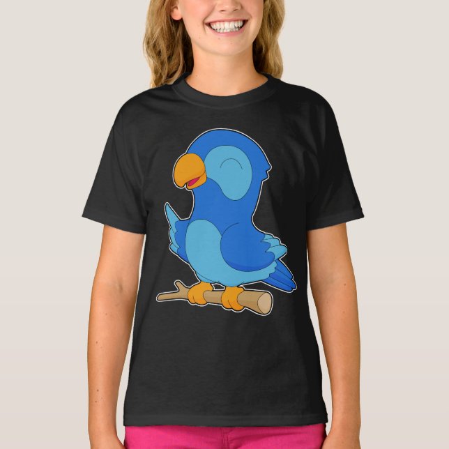 Parrot Gren T Shirt (Framsida)