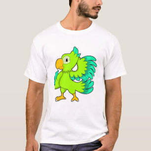 Parrot grönt t shirt
