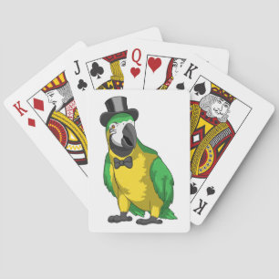 Parrot Groom Cylinder Bröllop Casinokort