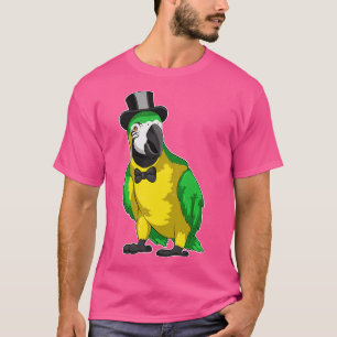 Parrot Groom Cylinder Bröllop T Shirt