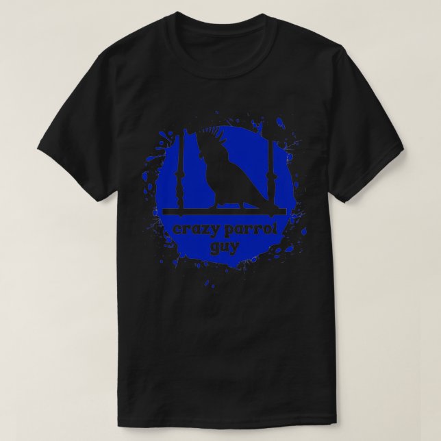 Parrot Guy T Shirt (Design framsida)