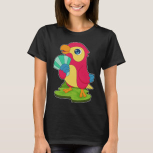 Parrot Hand fläkt T Shirt