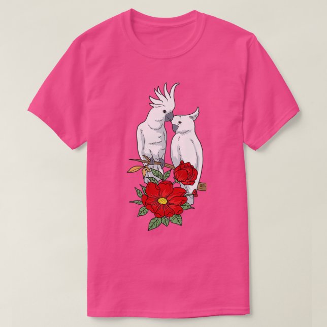 Parrot Hawaii Shirt Tropical Hawaiian Parrot Shirt T (Design framsida)