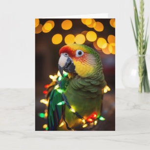 Parrot-Helgdagskort Kort