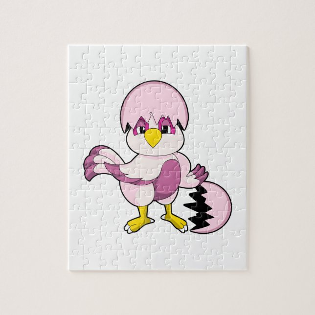 Parrot i ägg med Eggshell.PNG Pussel (Vertikal)
