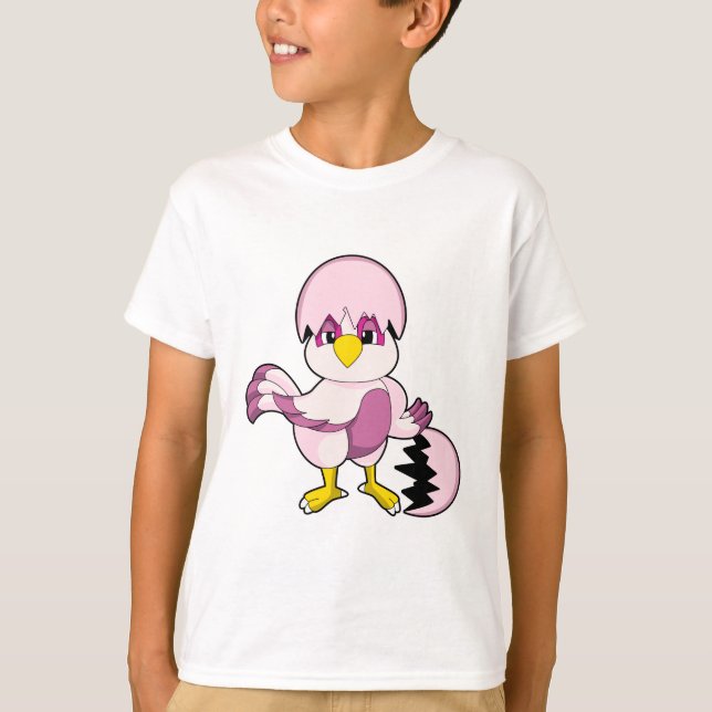 Parrot i ägg med Eggshell.PNG T Shirt (Framsida)