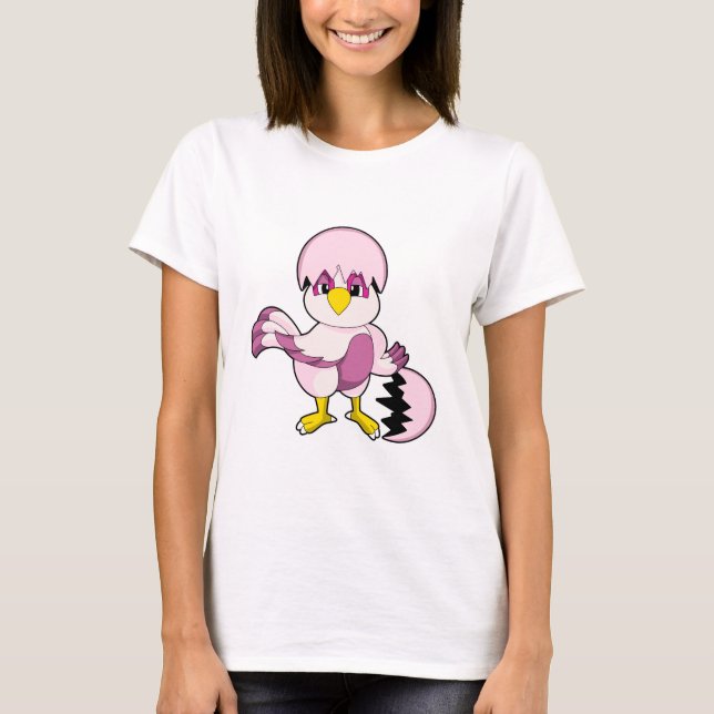 Parrot i ägg med Eggshell.PNG T Shirt (Framsida)