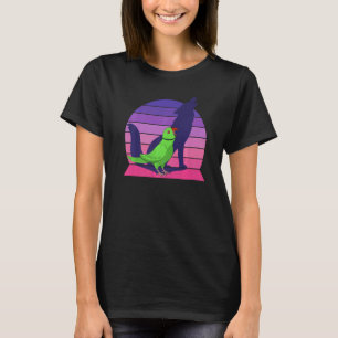 Parrot I Howling Varg I Screaming Grönt Indian Rin T Shirt