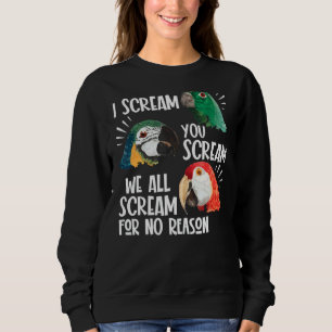 Parrot I kräm du skramar vi alla kräm för nej R T Shirt