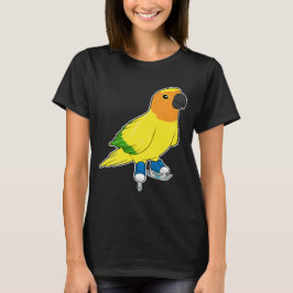 Parrot Ice-skridskor T Shirt