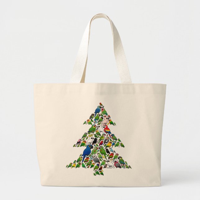Parrot Julgran Jumbo Tygkasse (Framsidan)