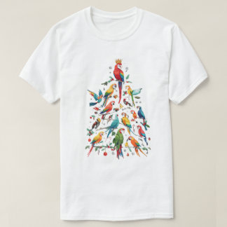 Parrot Julgran tshirt T Shirt