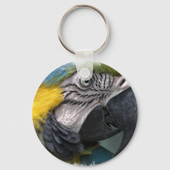 Parrot Keychain Nyckelring (Framsida)