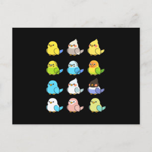 Parrot Kids Bird Pet Vykort