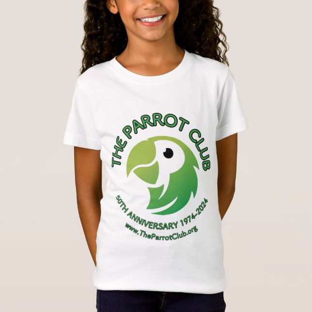 Parrot-Klubben 50-årsdagen Bra Jersey T Shirt (Framsida)