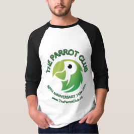 Parrot-Klubben 50-årsjubileum 3/4-Sleeven Raglan T Shirt