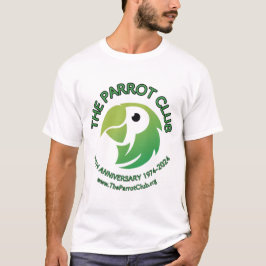 Parrot-Klubben Manar 50-årsdagen T Shirt