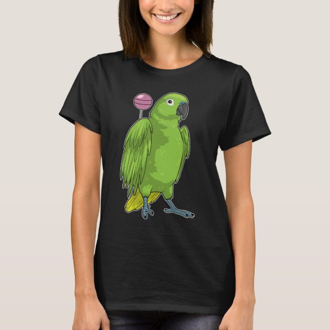 Parrot Lollipop T Shirt (Framsida)